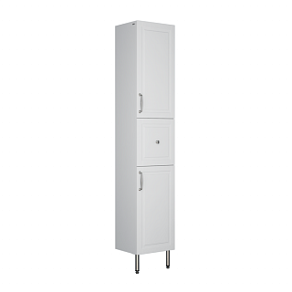 Пенал напольный в ванную 36 см белый, Oxford, IDDIS, OXF36W0i97