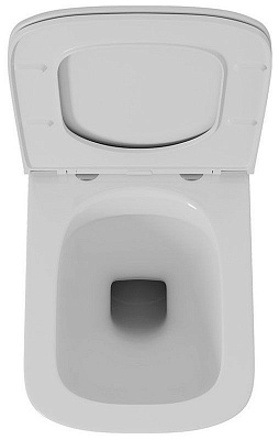 Унитаз подвесной безободковый D&K Quadro DT1516016