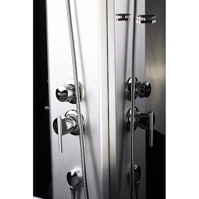 Душевая кабина 120х90х215 Niagara Eco E120/90/40L/TN высокий поддон 40см стекло тонированное