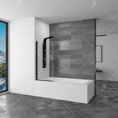Шторка на ванну RGW SC-09B
