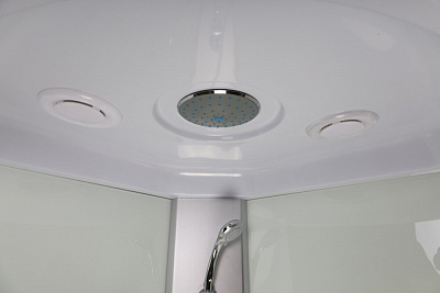 Душевая кабина угловая 90х90 четверть круга, низкий поддон, Niagara Eco E90/13/MT