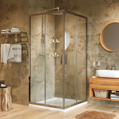 Душевой уголок 120х90х190 WasserKRAFT 45S07 Lippe