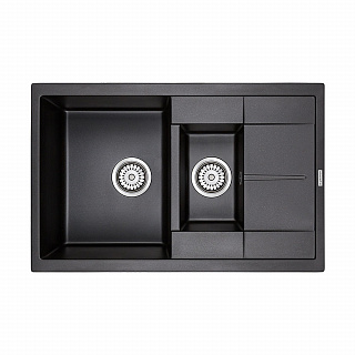 Мойка для кухни кварцевая Paulmark Feste PM237850-BL