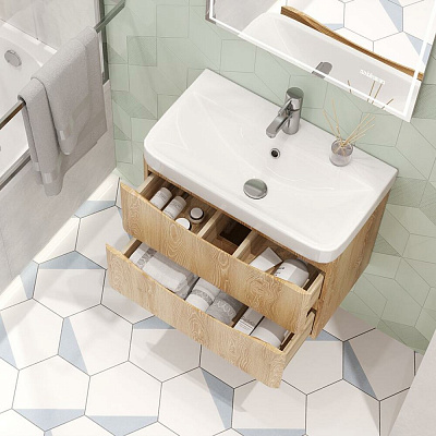 Тумба подвесная Clay 70.2Y (дуб верона) (рак.217496) Velvex