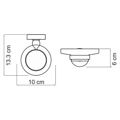 Мыльница WasserKraft Diemel K-2229
