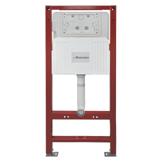 Инсталляция 3в1 для подвесных унитазов Monterey H508A , клавиша черная глянцевая, шумоизоляционная плита