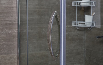 Душевое ограждение 90х90 ALEX BAITLER AB215-90 трапеция,  без поддона