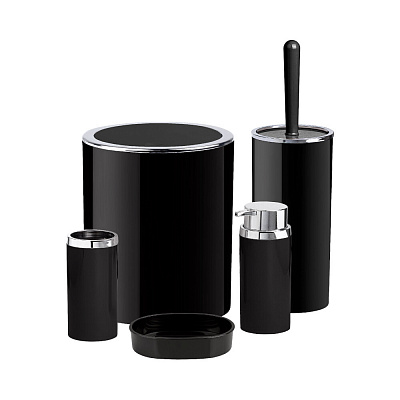 Ерш напольный Fixsen FX ROUND BLACK FX-454-5