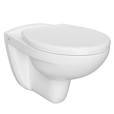 Инсталляция с унитазом VitrA Normus 9773B003-7207 комплект 4 в 1 цвет клавиши глянцевый белый