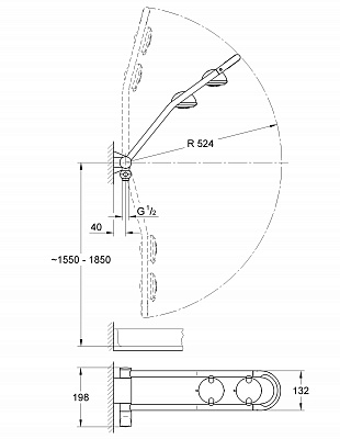 Душевая система GROHE FREEHANDER 27004000