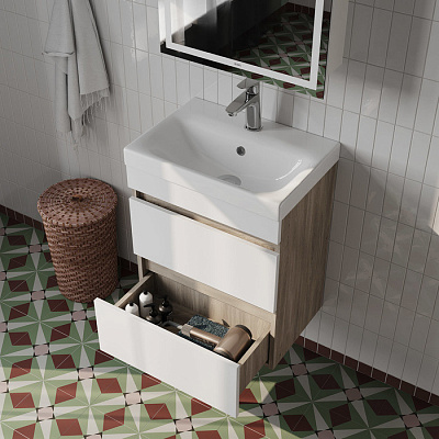 Тумба с умывальником подвесная Iddis Zodiac ZOD5AB0i95K