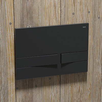 Клавиша смыва универсальная IDDIS Unifix UNI06MBi77, чёрный