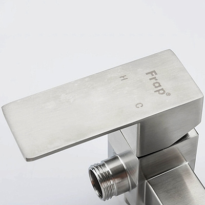 Гигиенический душ со смесителем сатин FRAP F7504-5