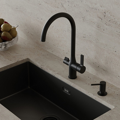 Дозатор Iddis Kitchen Line SDIBL00i59 черный