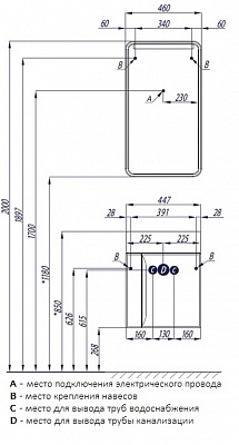 Зеркало Акватон Вита 1A221902VT010