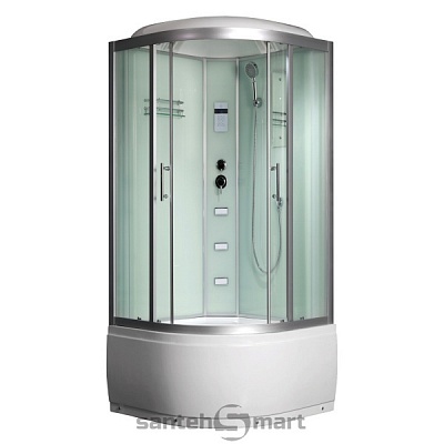 Душевая кабина Frank F655 угловая 90*90*2220 высокий поддон