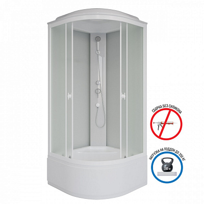 Душевая кабина Niagara Promo P100/40/MT (1000х1000х2150) 4 места