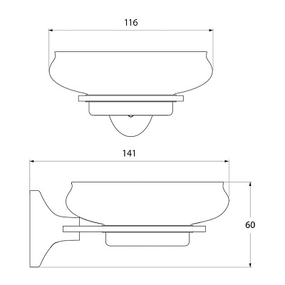 Мыльница Iddis Leaf LEASBC0i42