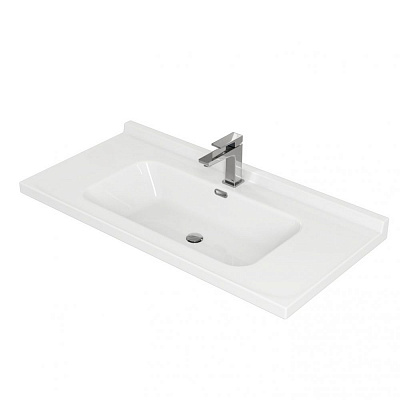 Раковина керамическая MIRSANT Simple 100 УТ000095665
