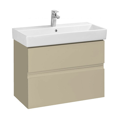 Тумба с раковиной Roca Oleta 80 капучино, 2 ящика, A857640515