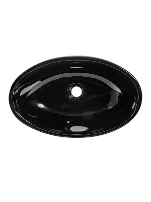 Раковина накладная Sanita Luxe Ringo 53 черная WB CT Ringo 53-N BLK G S1