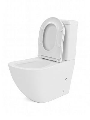 Унитаз-компакт MONTEREY Mont Blanc торнадо (крепеж,сиденье в комплекте)