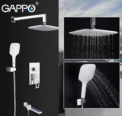 Душевая система встраиваемая Gappo G7117-8