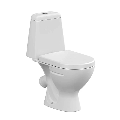 Унитаз ободковый микролифт Cersanit Компакт STAR 031 3/6 DPL EO 63423