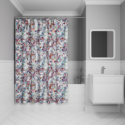 Штора для ванной 200x180 Iddis Base BX05P18i11