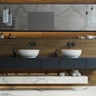 Раковина накладная Sanita Luxe "Art Slim" 40 ART40SLWB01S
