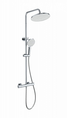 Душевая система с термостатом Wonzon & Woghand INN 1, Хром WW-B3013-T1-CR