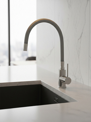 Смеситель для кухни из нержавеющей стали SUS304 CALORIE CAL50129-5