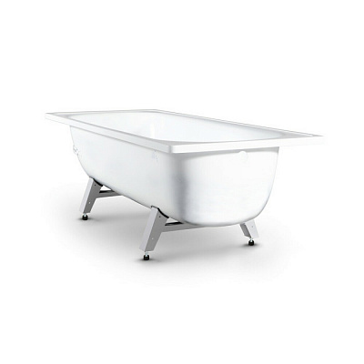 Ванна стальная ANTIKA 130х70 А-20001 белая орхидея (с опорной подставкой ОР-21200)