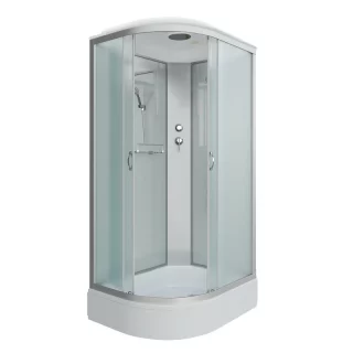 Душевая кабина 100х90х215 Niagara Classic NG-33094-14R средний поддон 26см стекло матовое