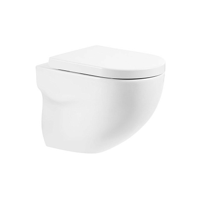 Сиденье быстросъемное дюропласт soft close металлическое крепление Belbagno ONDA BB2031SC
