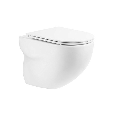 Сиденье быстросъемное дюропласт soft close металлическое крепление Belbagno ONDA BB2031SC