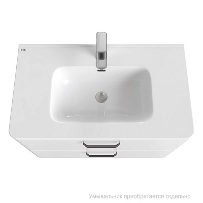 Тумба подвесная, белая, 80 см, IDDIS Brick BRI80W0i95