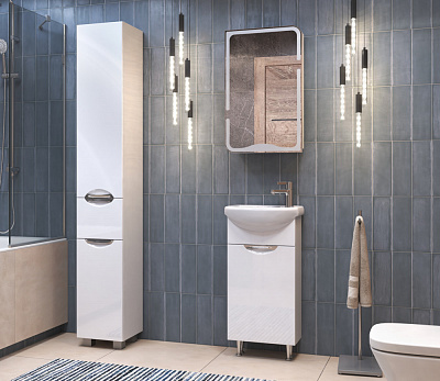 Зеркальный шкаф в ванную 45 см Vigo Callao 450 zsh.CAL.45