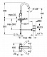 Смеситель для умывальника GROHE GRANDERA 21107000