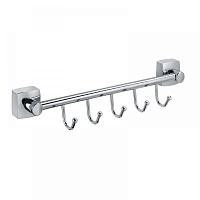 Планка 5 крючков Fixsen Kvadro FX-61305В-5