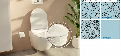 Унитаз подвесной безободковый VitrA Zentrum 5795B003-6077