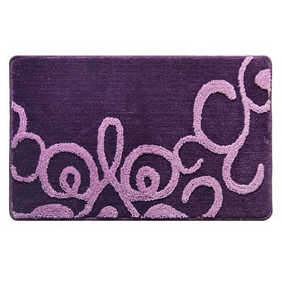 Коврик для ванной комнаты 50*80 см Milardo Fairyland (violet) 471PA58M12