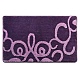 Коврик для ванной комнаты 50*80 см Milardo Fairyland (violet) 471PA58M12
