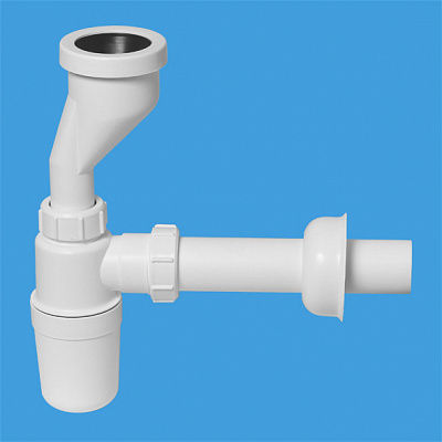 Сифон бутылочный 32ммх40мм для писсуаров с приемной воронкой McAlpine HC2PO-40