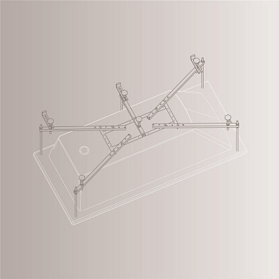 Каркас для ванн 170x75/180x80 Vitra 59999991002
