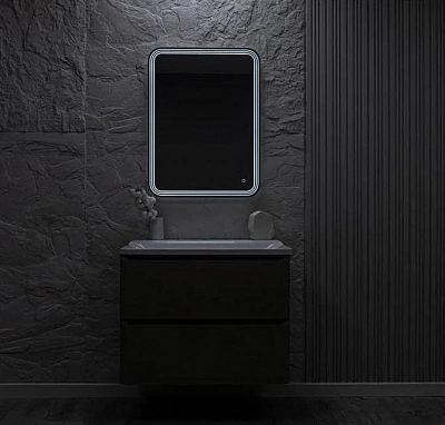 Зеркало 60х80 бегущий свет сенсорный выключатель Silver Mirrors Mary - S LED-00003117