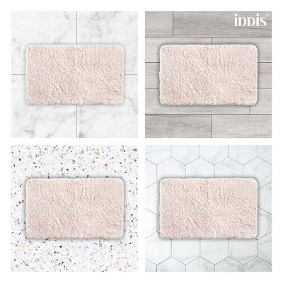 Коврик для ванной комнаты Iddis Décor D18M580i12, 50*80 см, микрофибра