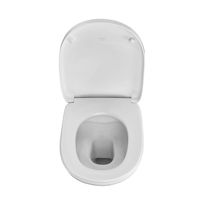 Сиденье Roca Debba Round дюропласт, микролифт ZRU9307607
