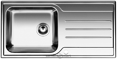 Мойка кухонная BLANCO MEDIAN XL 6 S, 100x50, полированная, левая