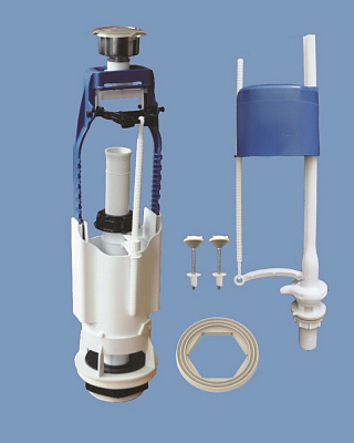 Арматура для унитаза A 105.57.38.3 (для Лада, Виктория, Стандарт, Кама - эконом) Sanita Luxe